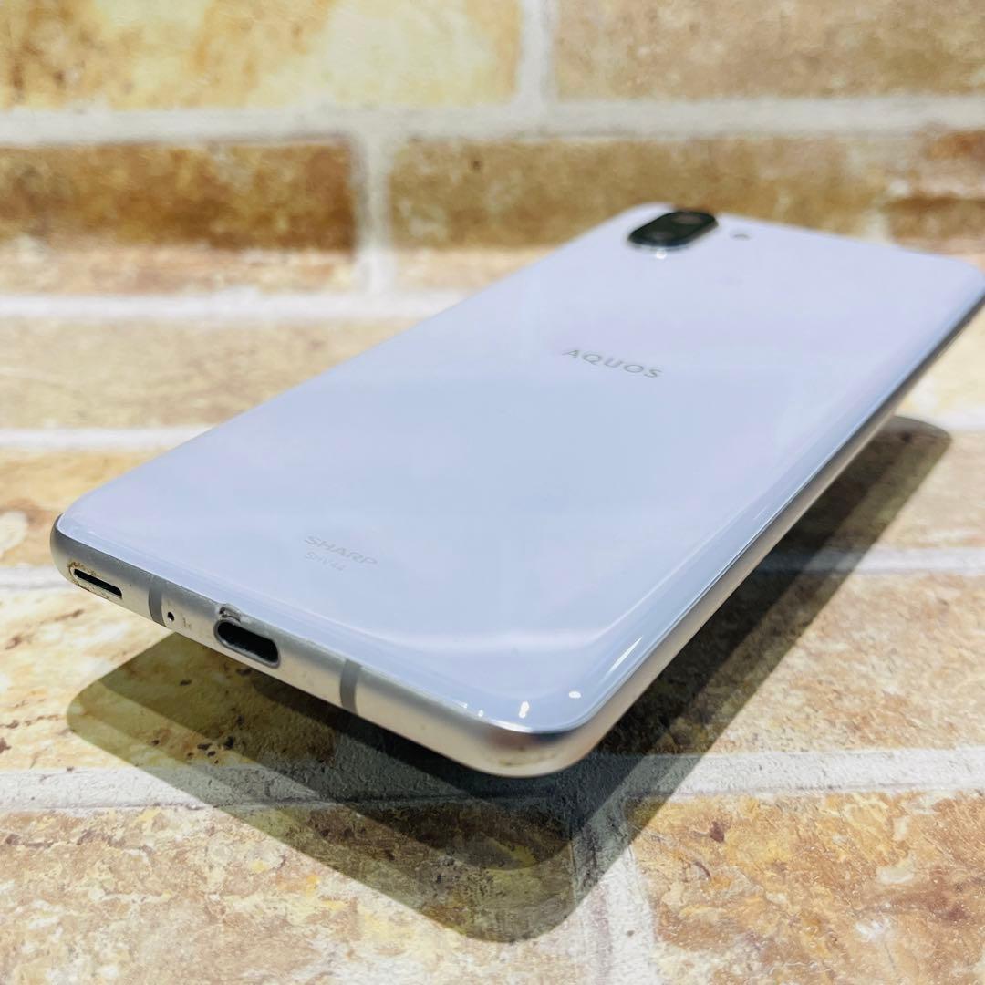 SIMフリー AQUOS R3 128GB プラチナホワイト 電池良好