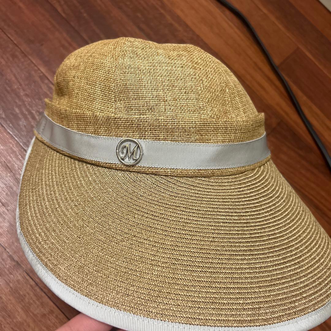 石井美保　2way UVカット　ハット　サンバイザー　浅つば