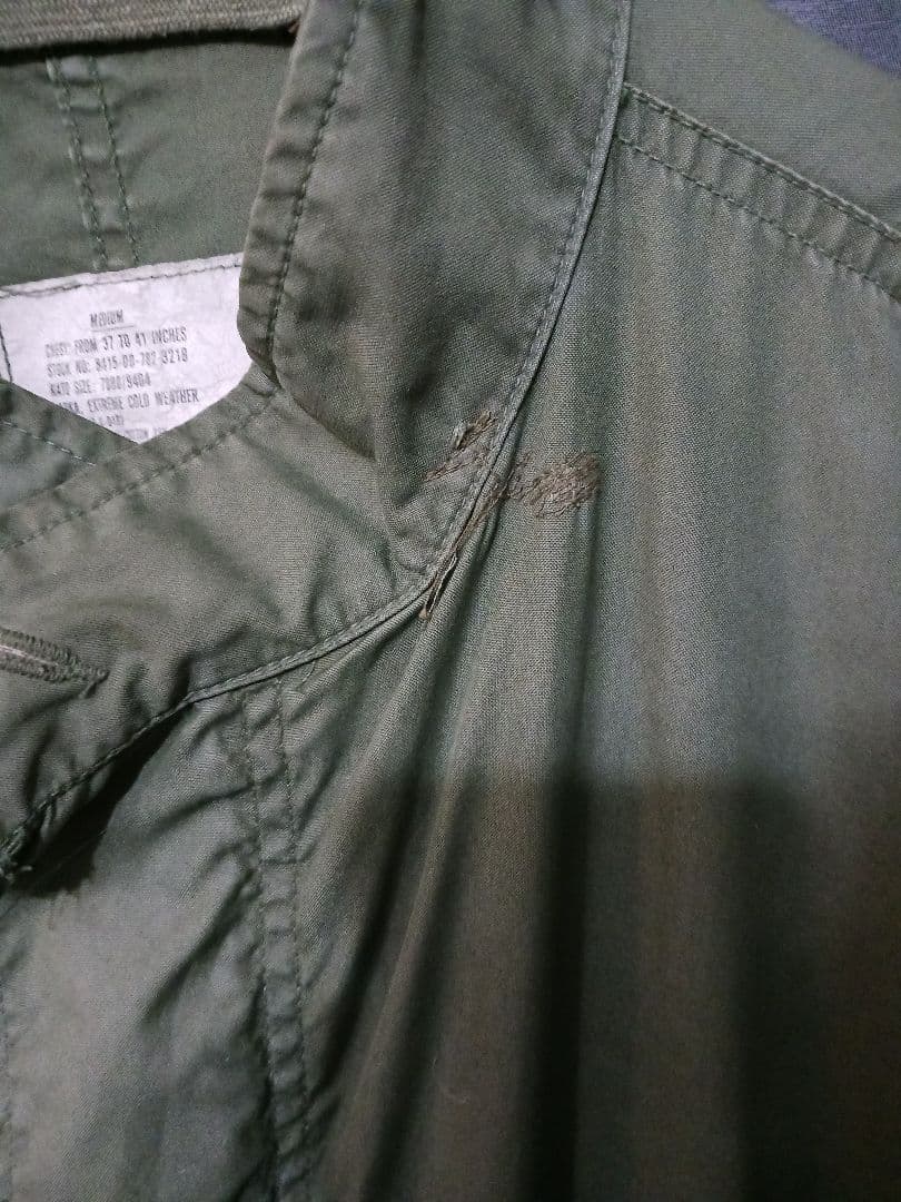 84年製 U.S.ARMY M-65 フィッシュテール モッズコート