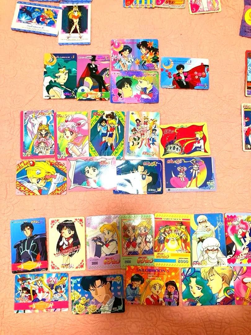 セーラームーン カード　おまけなど102点