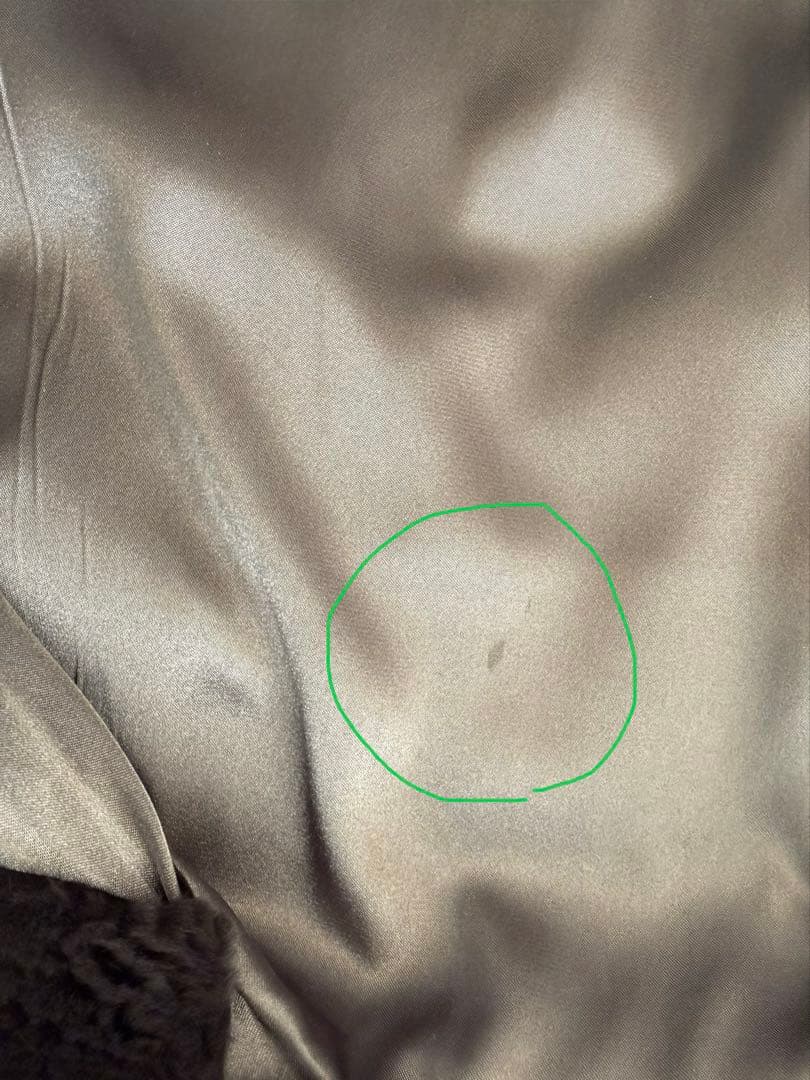 ダークグレー ファーショートジャケット