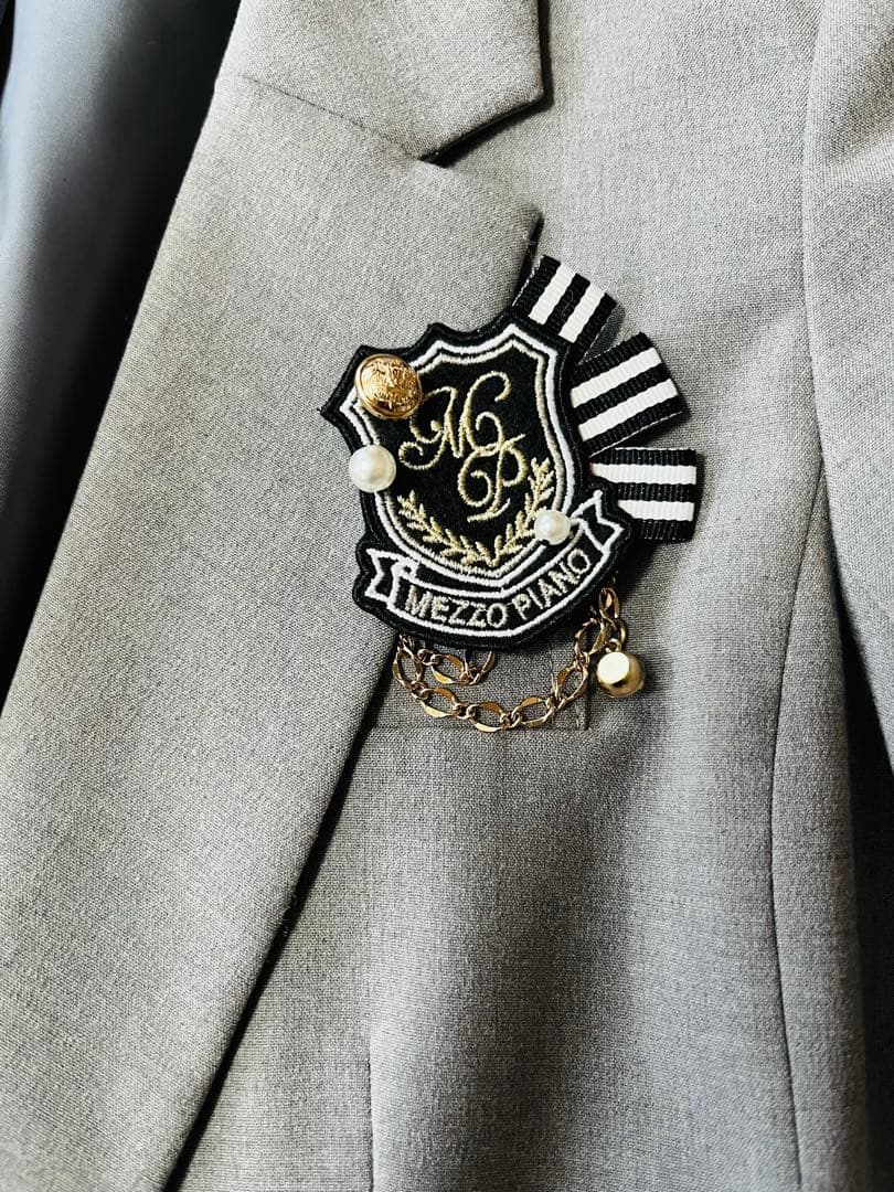 pom ponette スーツ・ブレザー セット、Mezzo pianoシャツ