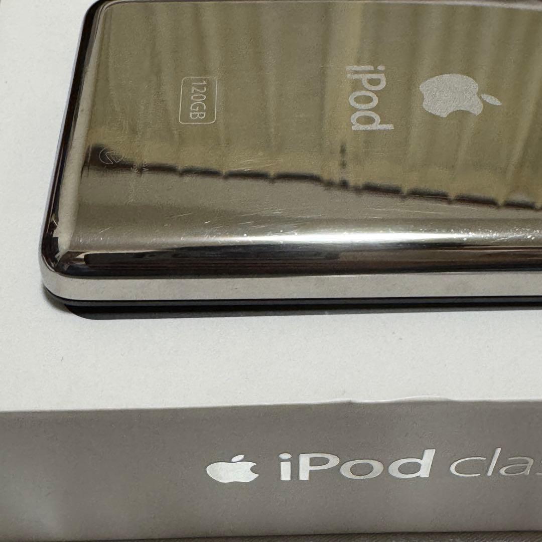 「美品」Apple iPod Classic 120GB ブラック　箱付き
