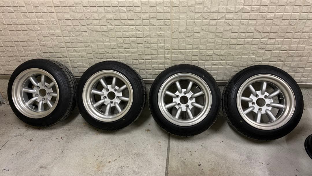 ワタナベ　エイトスポーク Rタイプ 15インチ 8.5J -6 114.3