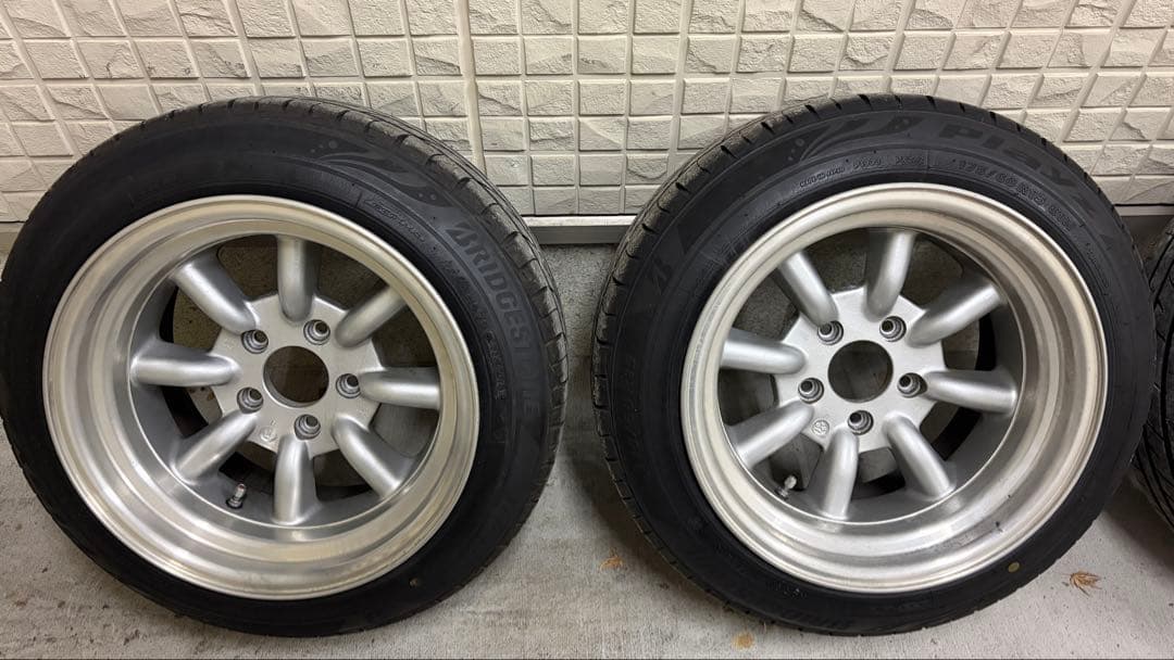 ワタナベ　エイトスポーク Rタイプ 15インチ 8.5J -6 114.3