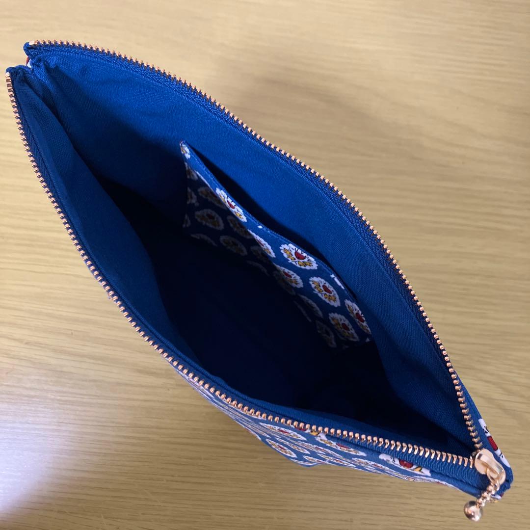 ソレイアード　帆布　あおりポケット　トートバック　ビジネスバック　ポーチ　Dカン