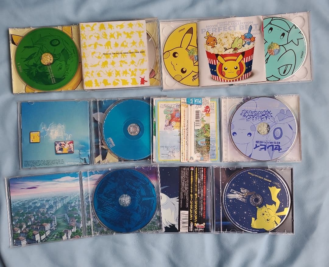 z*Z様 全て動作確認済み映画&ゲームポケモン サントラCD15枚セット