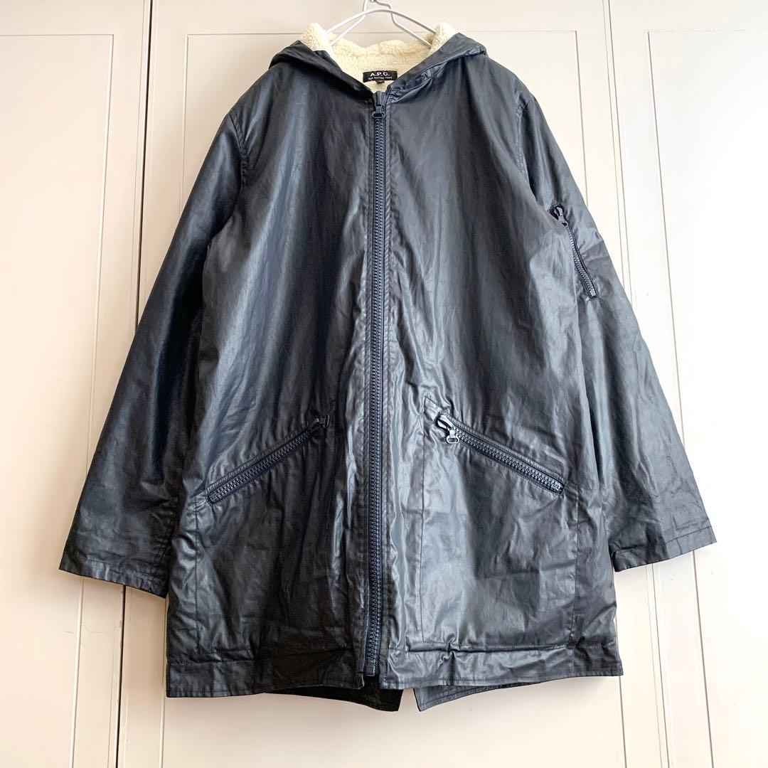 chico様 A.P.C. アーペーセー ボア　モッズコート