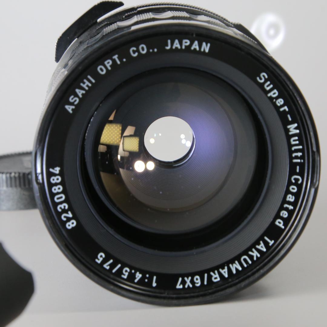 ☆良品☆PENTAX 6×7　TTL　バケペン　75ｍｍF4.5　＃191