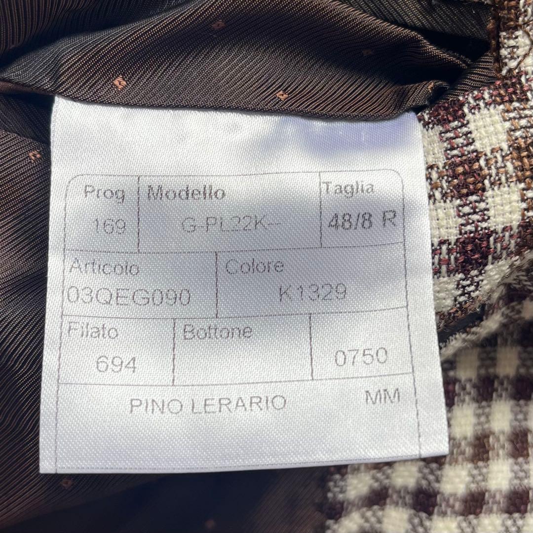 <極美品>TAGLIATORE ピーノレラリオ ウールシルク ジャケット 48