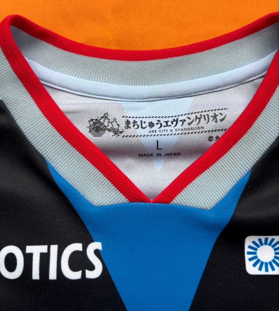 2025 レノファ山口 まちじゅうエヴァンゲリオン コラボユニフォーム Lサイズ