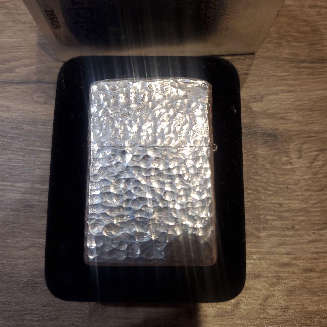 ZIPPO スターリングシルバー ハンマートーン