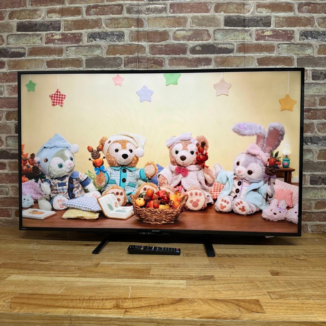 シャープ 50V型4K 液晶テレビ AQUOS 4T-B50AKL 2019年製
