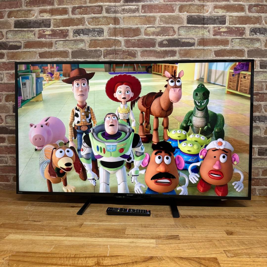 シャープ 50V型4K 液晶テレビ AQUOS 4T-B50AKL 2019年製