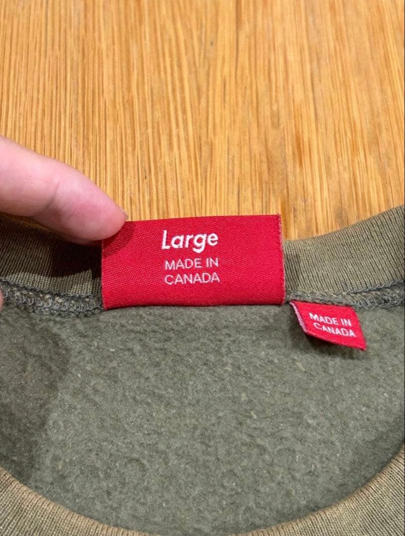 m*y様 Supreme Small Box Crewneck \"Light O