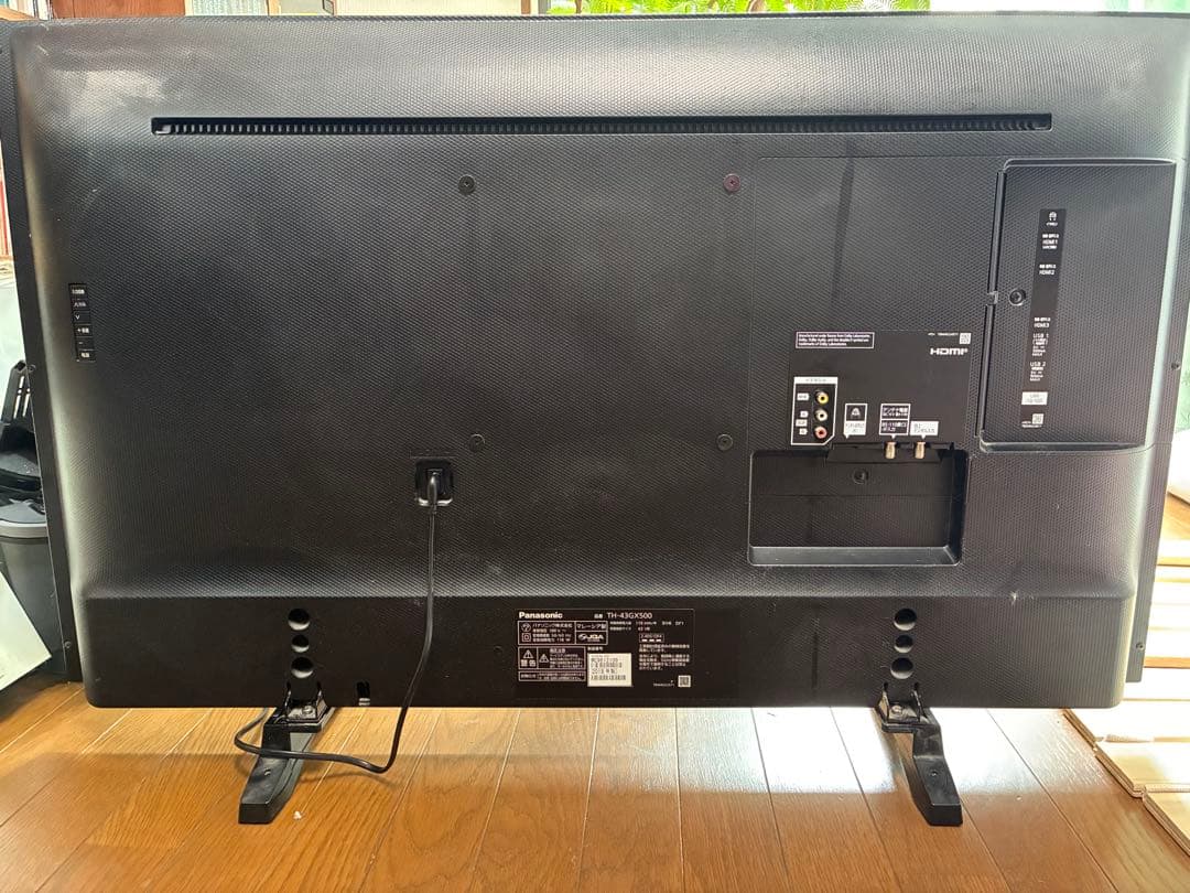 ジャンク扱い パナソニック43型 4k液晶テレビVIERA TH-43GX500