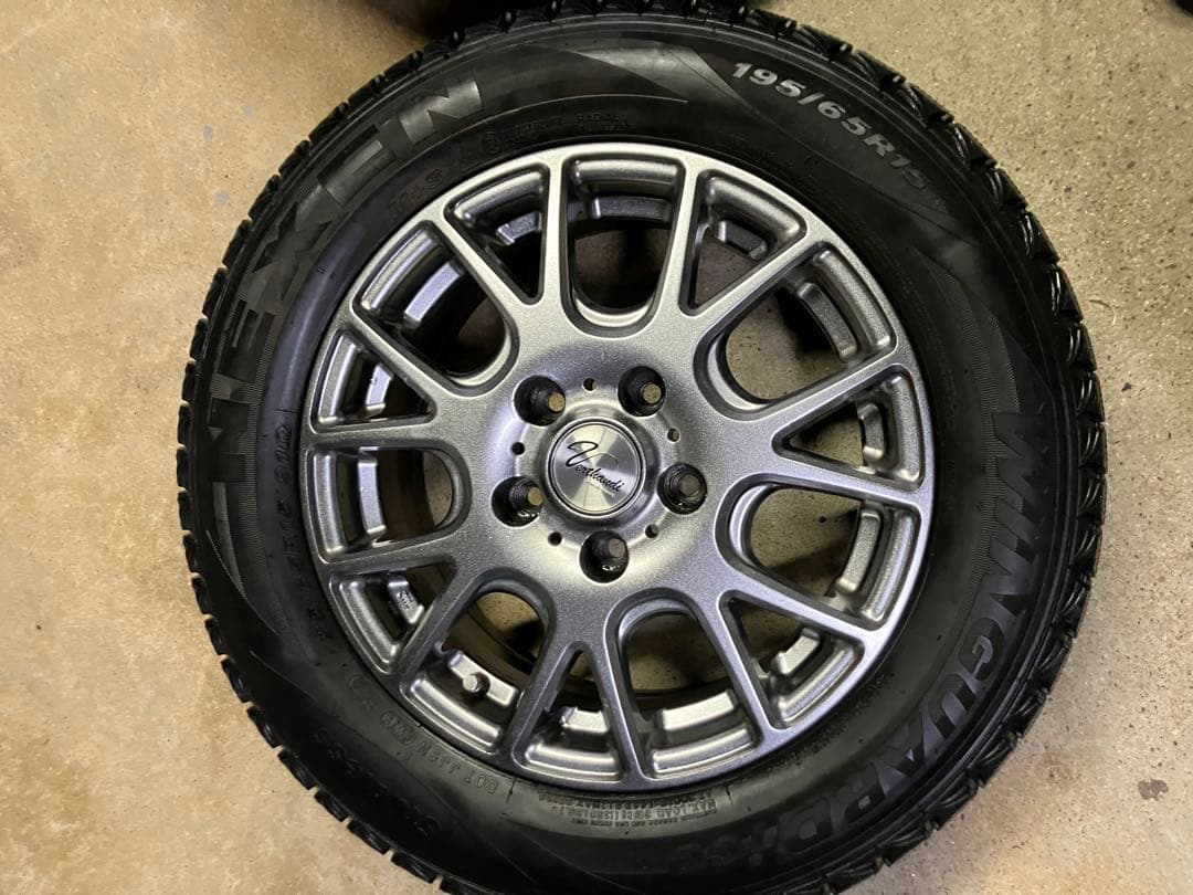 富士さま専用　15インチスタッドレスタイヤ
