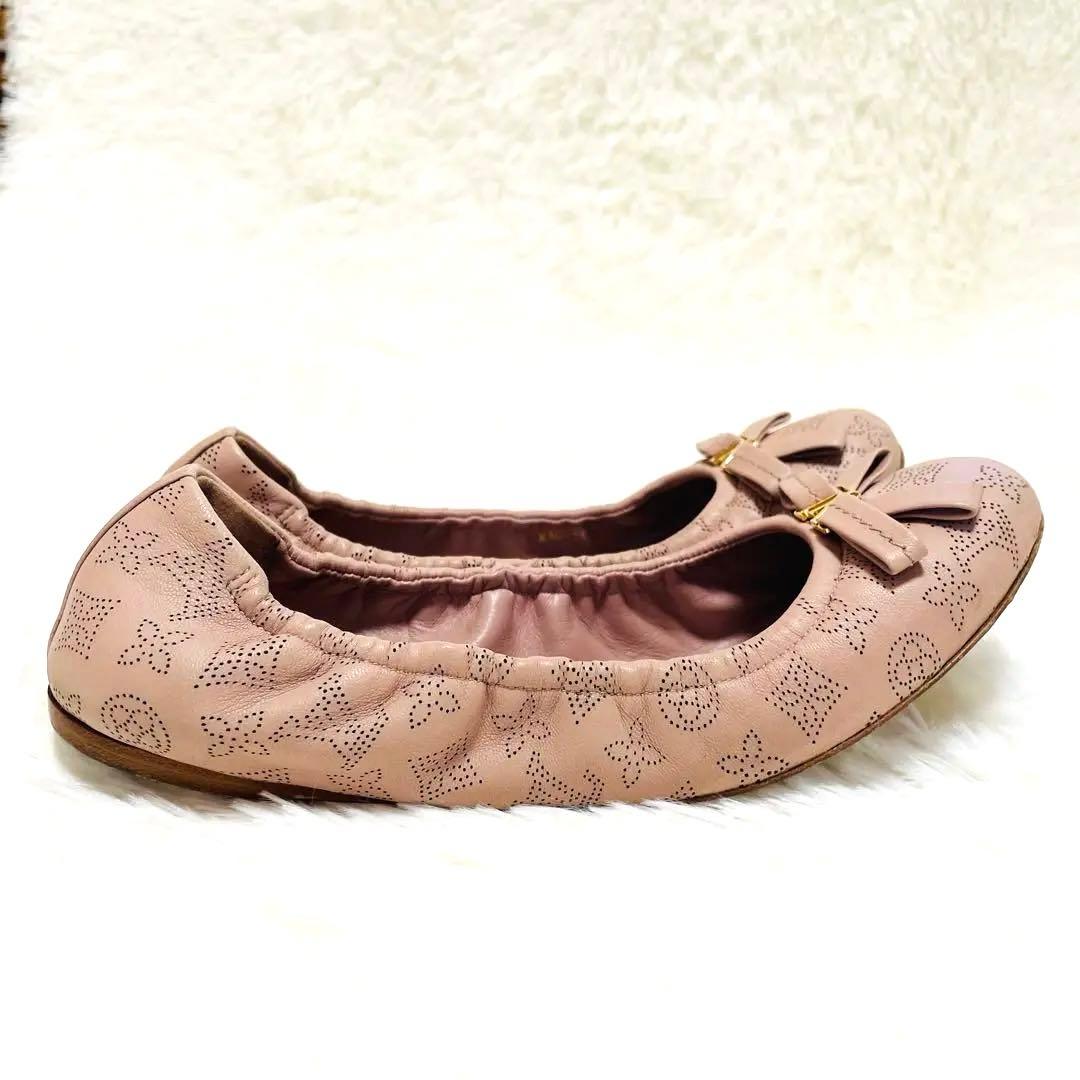 ルイヴィトン マヒナ バレーシューズ 37.5 (24センチ相当)希少