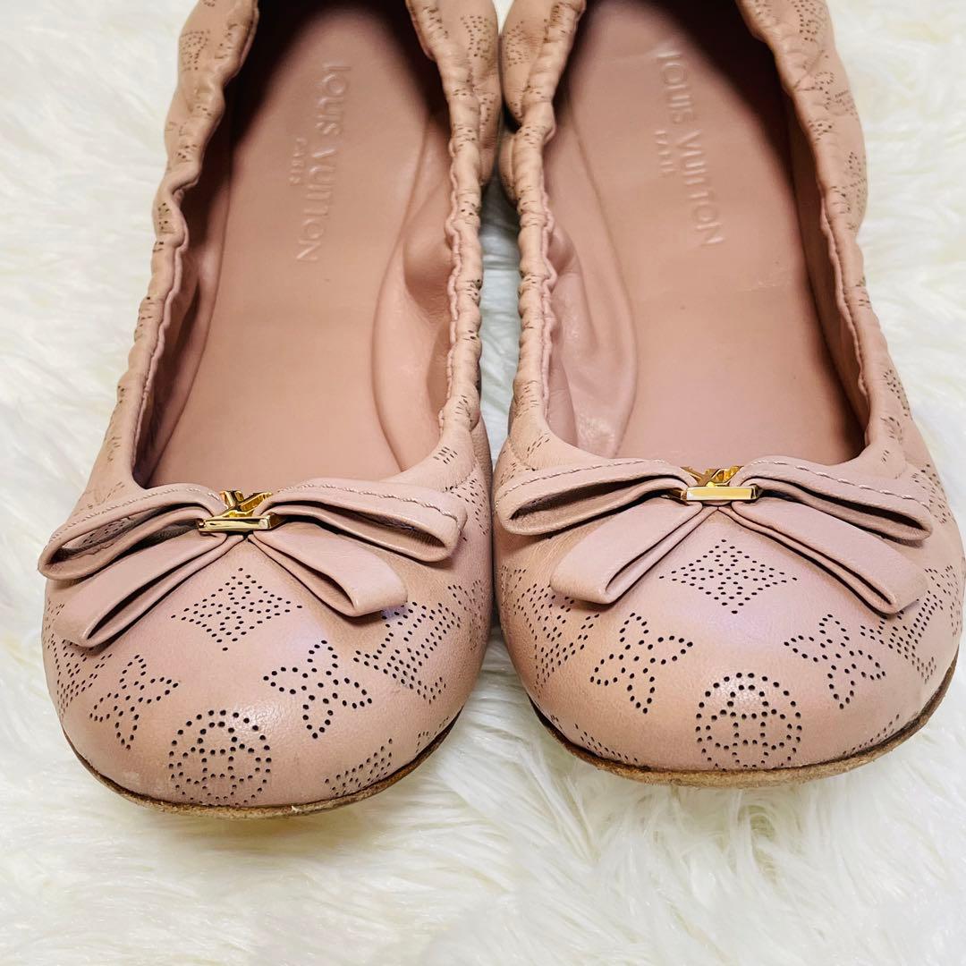 ルイヴィトン マヒナ バレーシューズ 37.5 (24センチ相当)希少