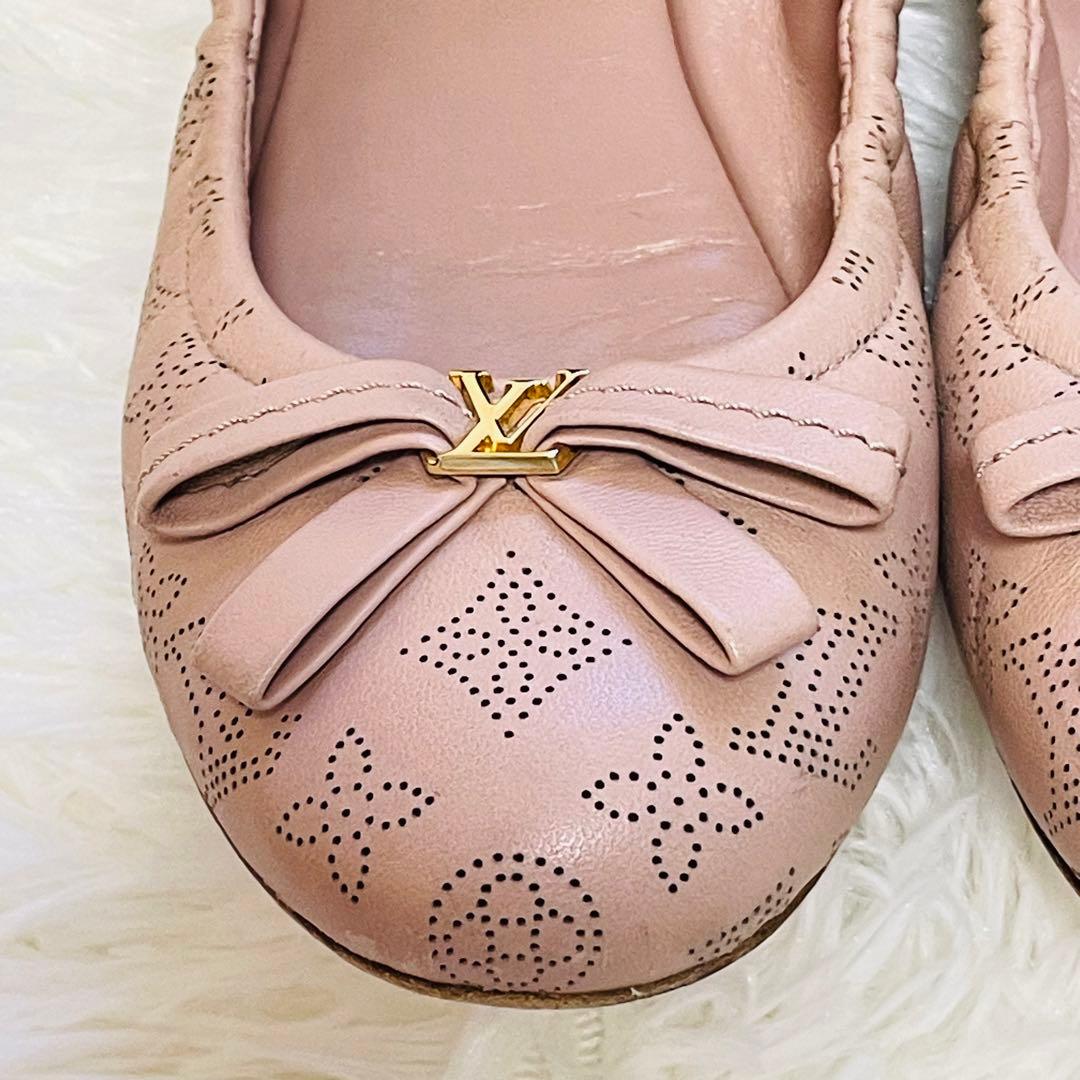 ルイヴィトン マヒナ バレーシューズ 37.5 (24センチ相当)希少