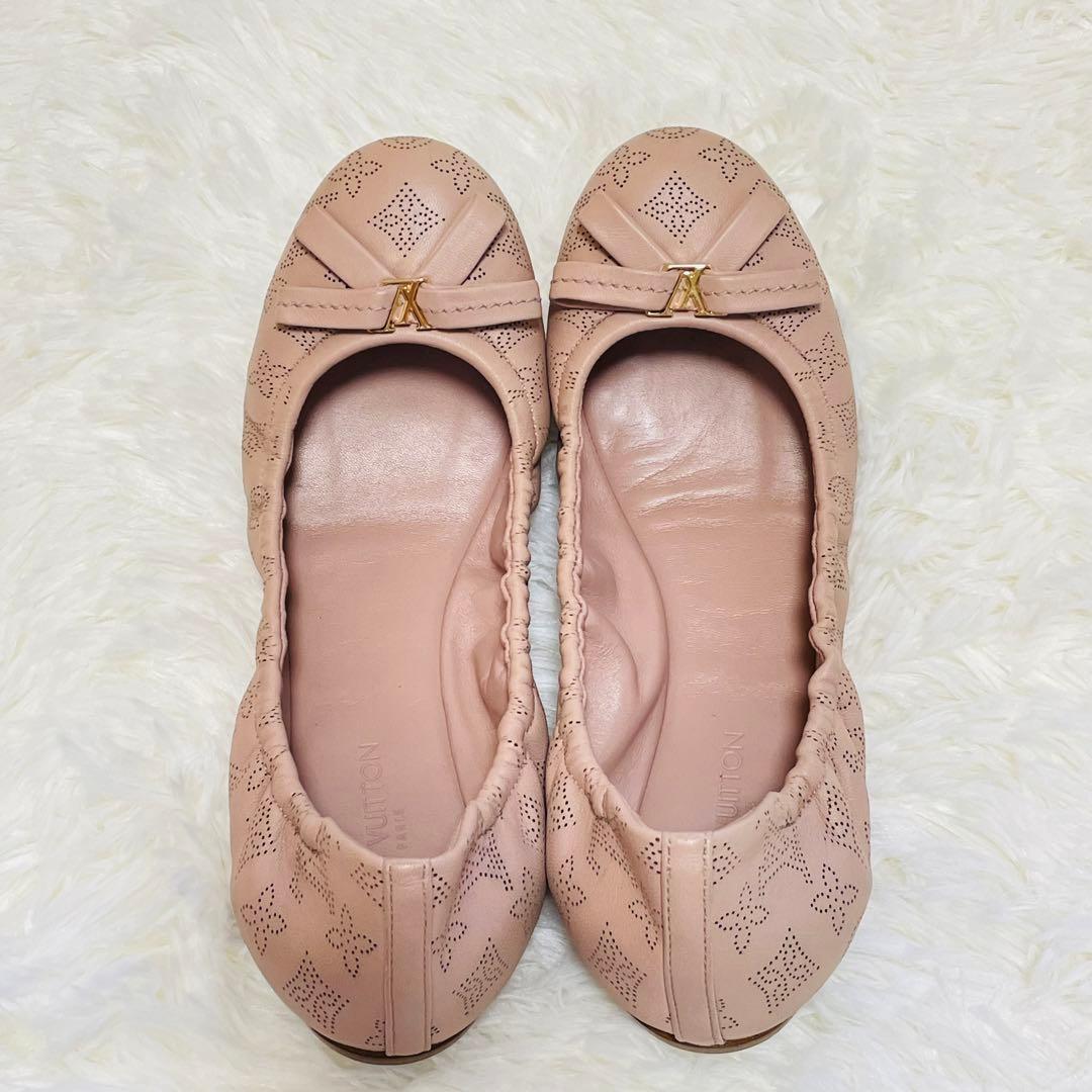 ルイヴィトン マヒナ バレーシューズ 37.5 (24センチ相当)希少