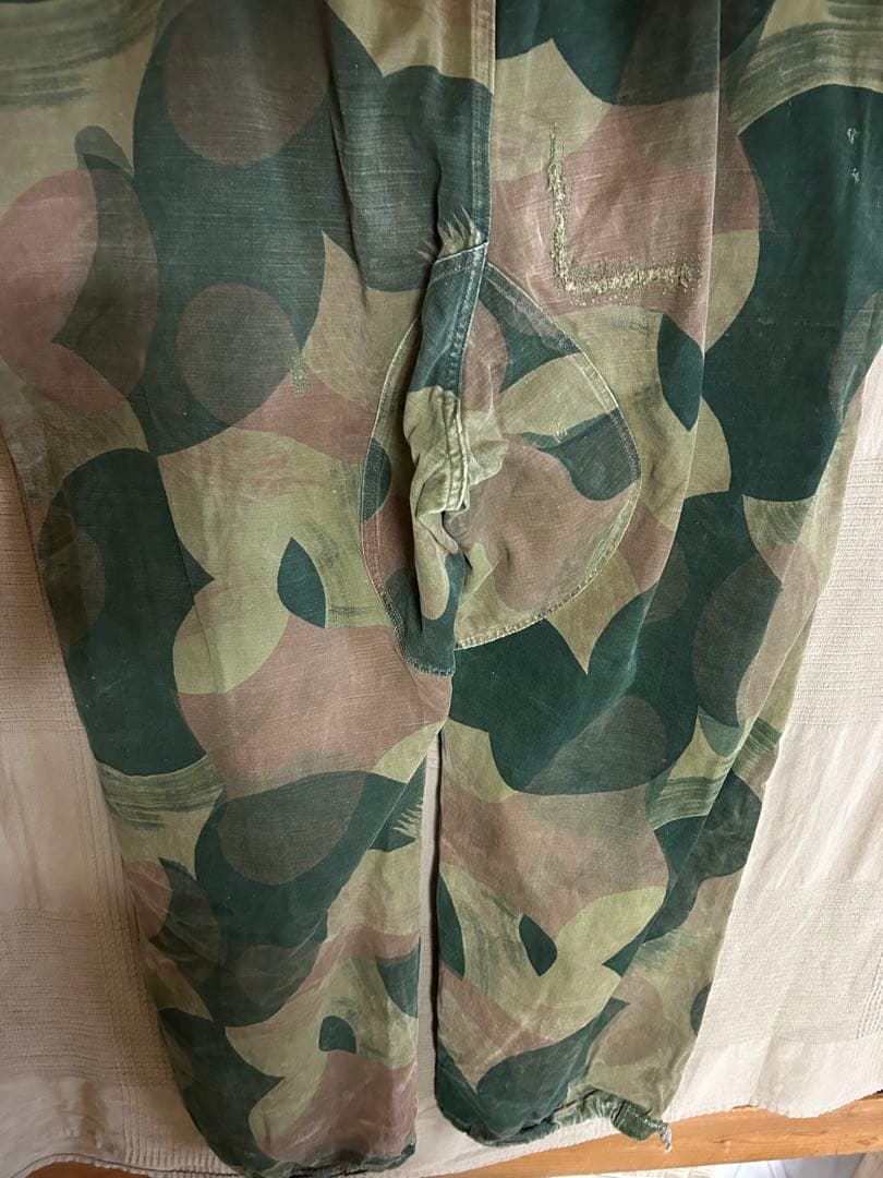 パンツ 50s Brushstroke Camouflage belgium army