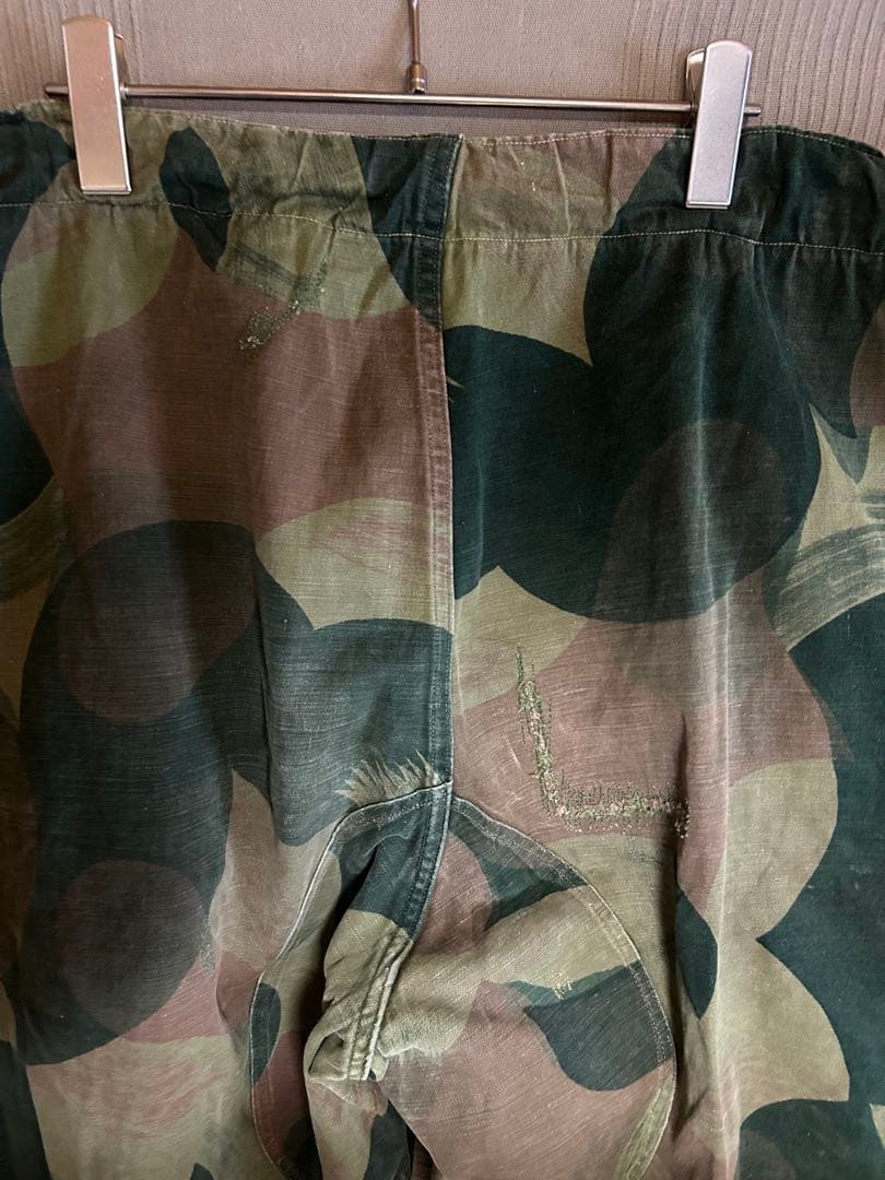 パンツ 50s Brushstroke Camouflage belgium army