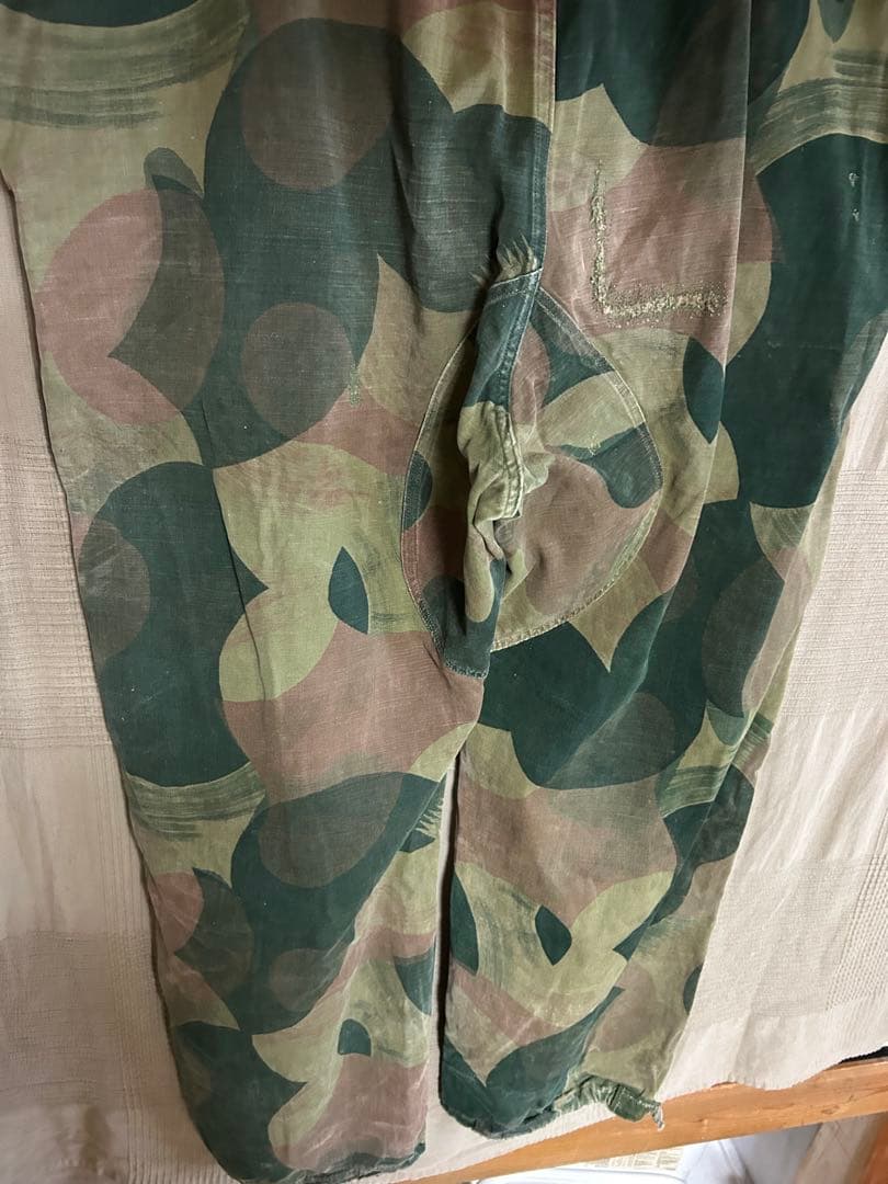 パンツ 50s Brushstroke Camouflage belgium army