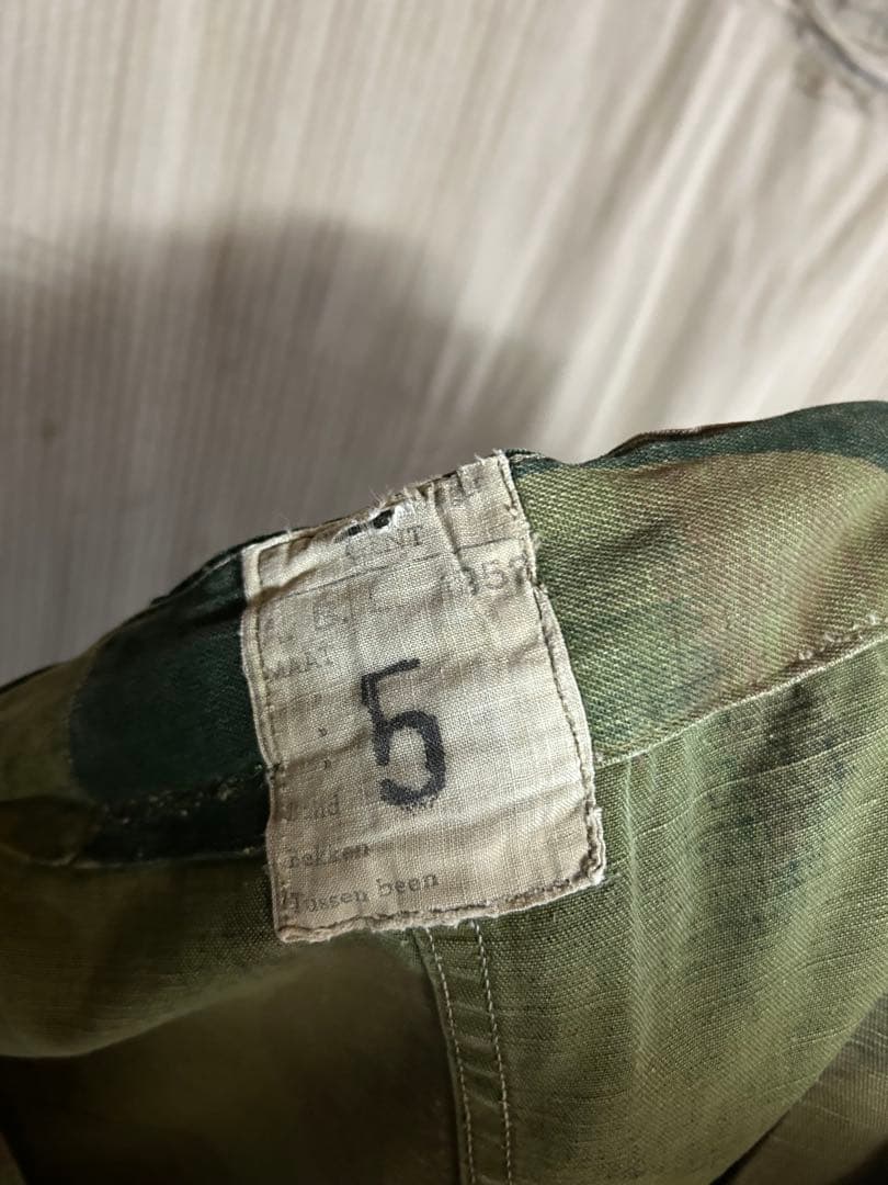 パンツ 50s Brushstroke Camouflage belgium army