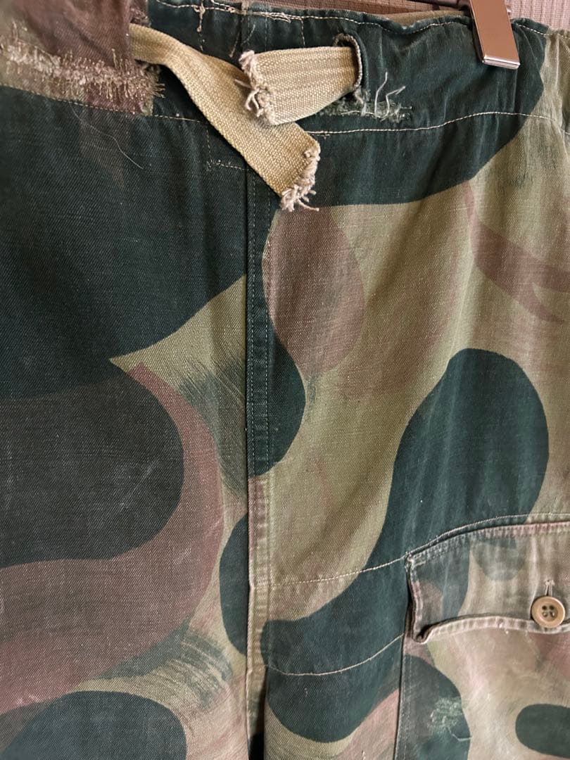 パンツ 50s Brushstroke Camouflage belgium army