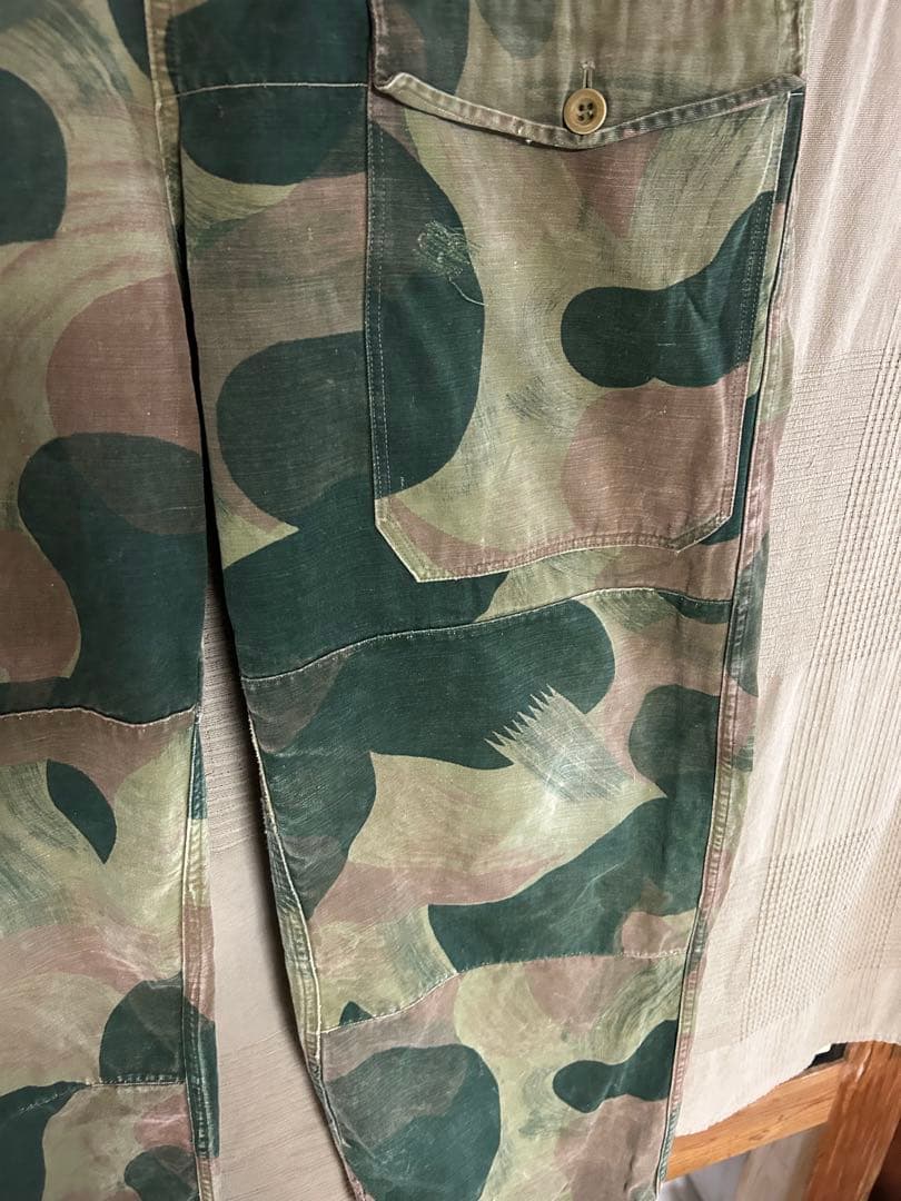 パンツ 50s Brushstroke Camouflage belgium army