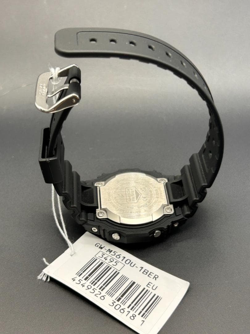 【未使用】G-SHOCK GW-M5610U-1B 電波ソーラー 黒 ※箱訳あり