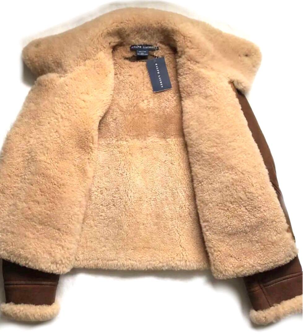 ラルフローレン　ムートン　シアリングジャケット