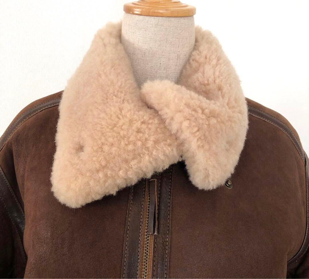 ラルフローレン　ムートン　シアリングジャケット