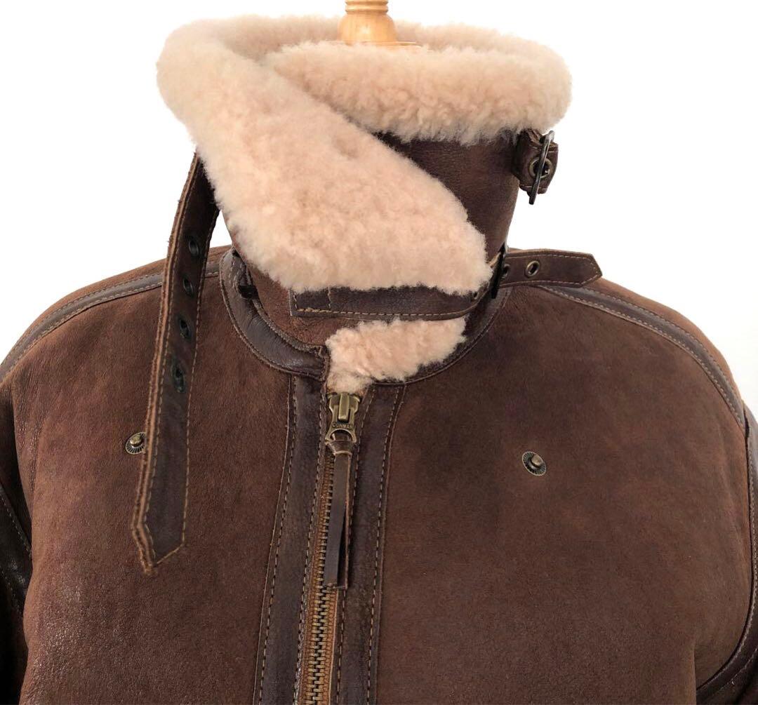 ラルフローレン　ムートン　シアリングジャケット