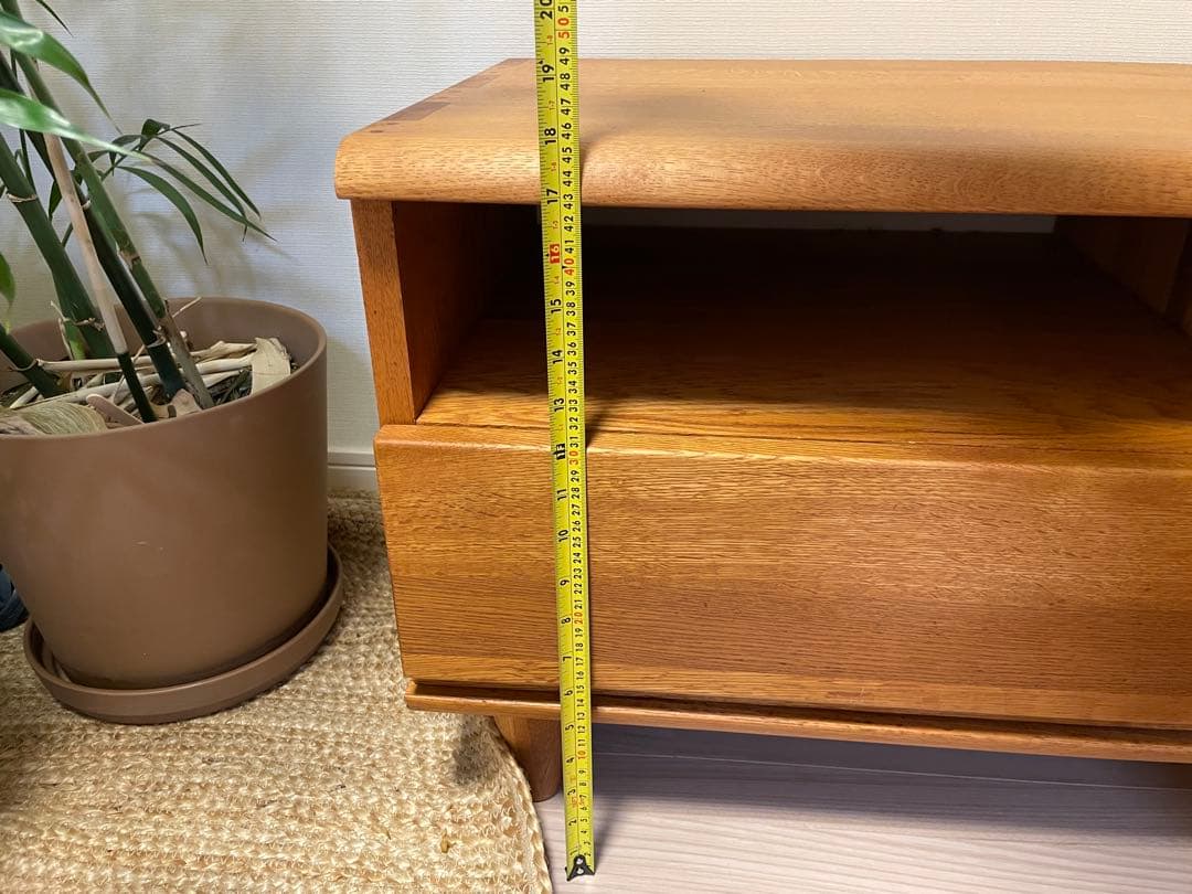 木製引き出し付きテレビ台 約150cm