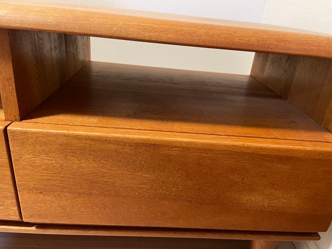 木製引き出し付きテレビ台 約150cm