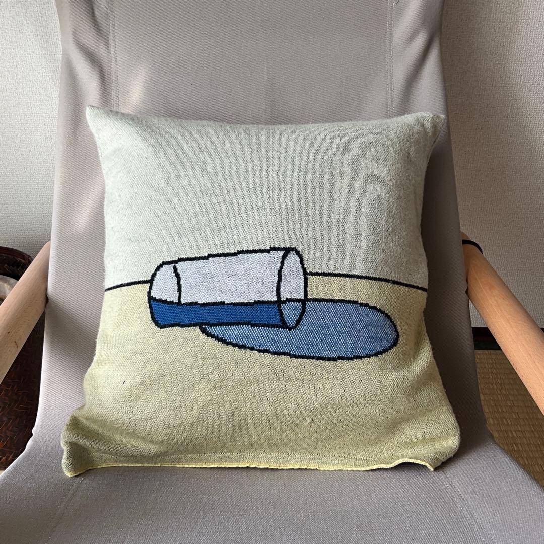 【unpis × sato】クッションカバー a glass tukifune