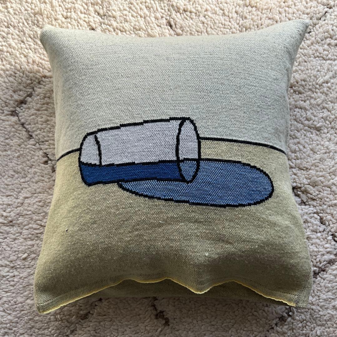 【unpis × sato】クッションカバー a glass tukifune