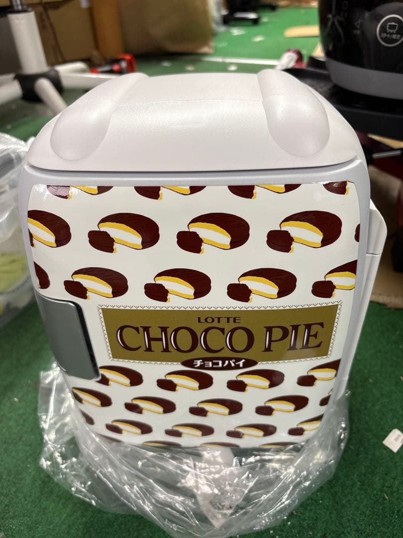 【非売品】LOTTE チョコパイ ミニ冷温庫TWINBIRD D-CUBE S