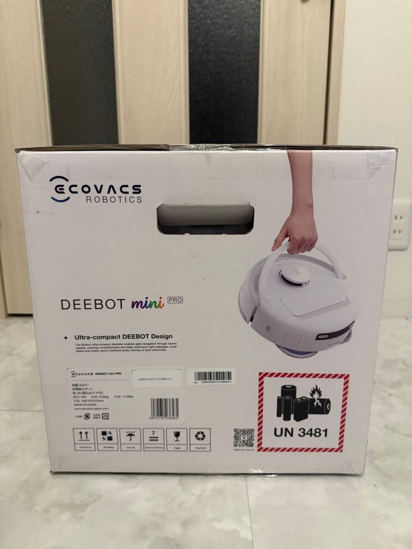 掃除機・クリーナー ECOVACS DEEBOT mini PRO DJX11-11TE