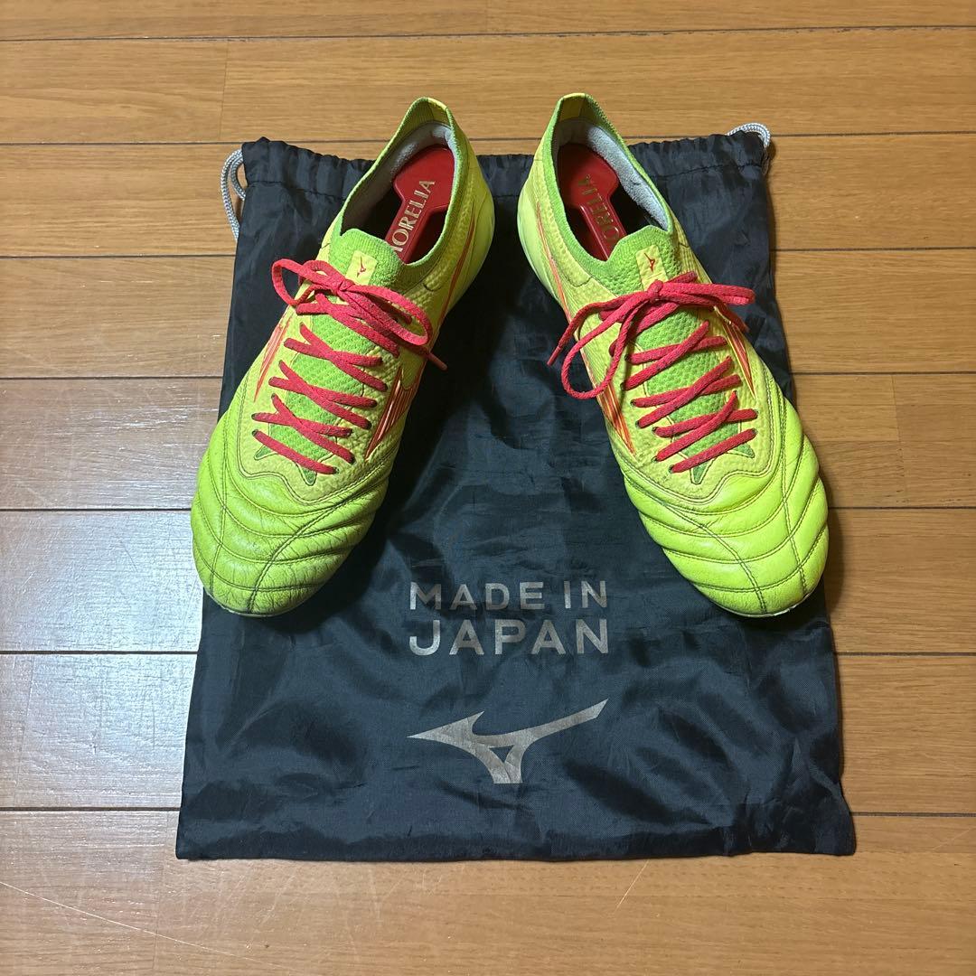 ミズノ　モレリアNEO 4 β　JAPAN サッカースパイク　モレリアネオ4