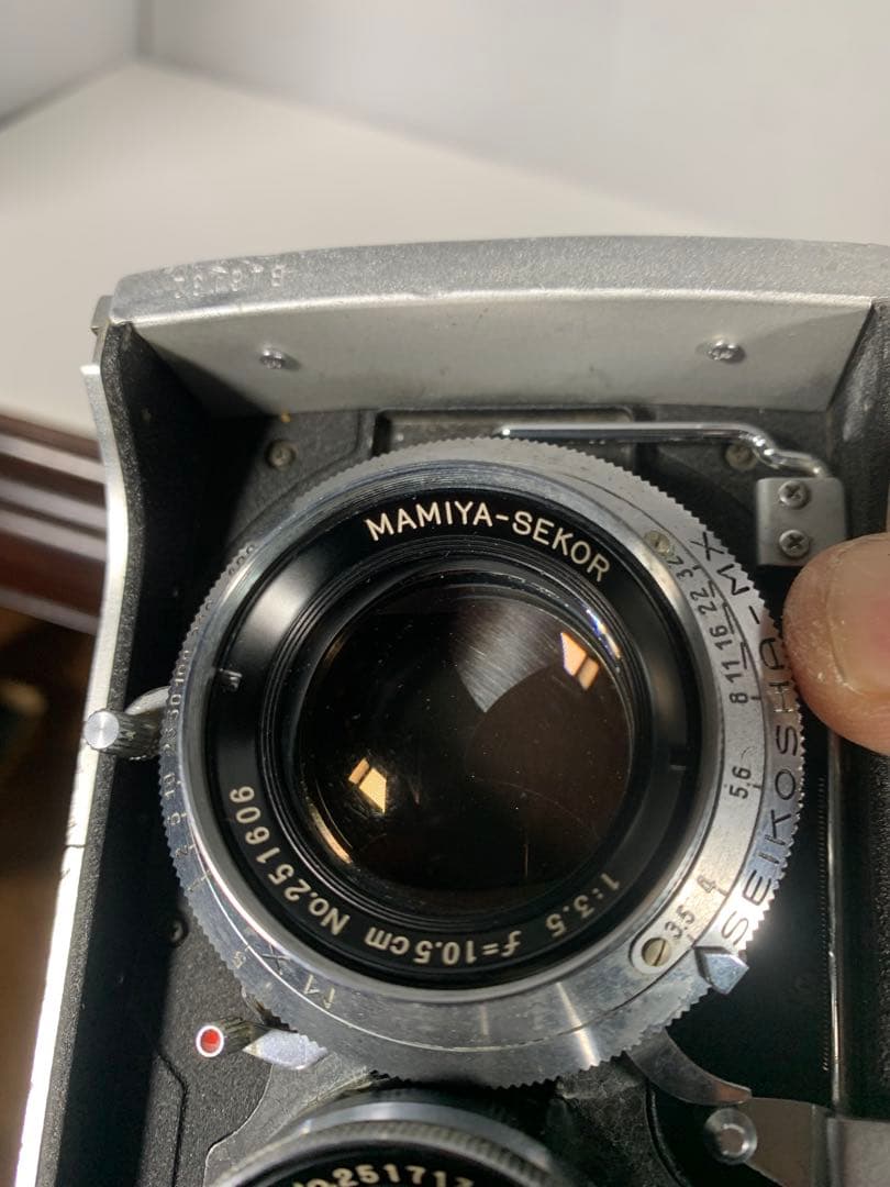 MAMIYA C220 二眼レフカメラ　10.5cm f/3.5付