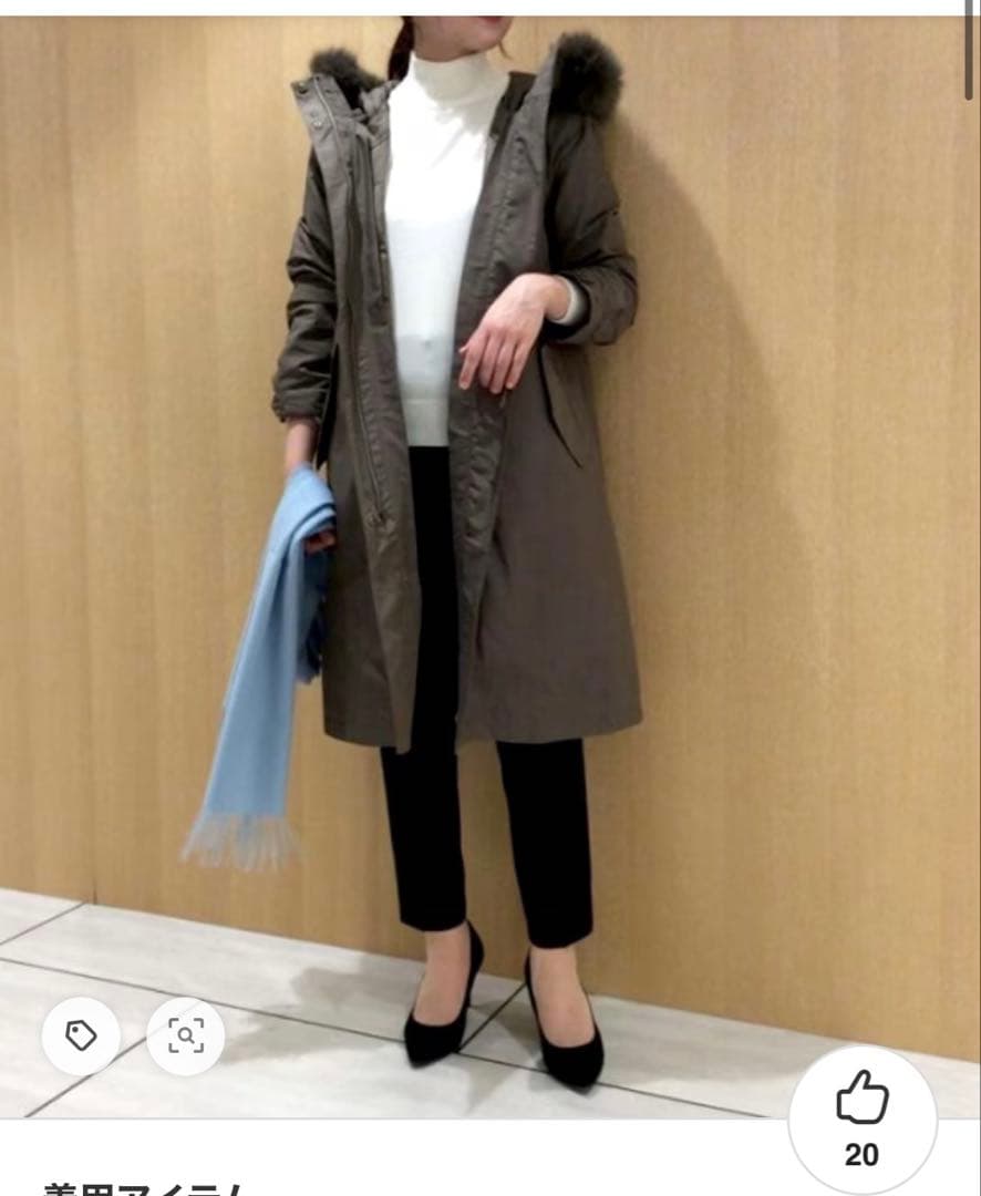 アンタイトル　ローズグログラン　 モッズコート　ダウンライナー　ダウンコート