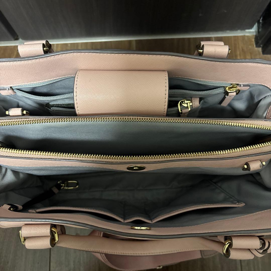 TUMI レディース レザー ビジネス トートバッグ
