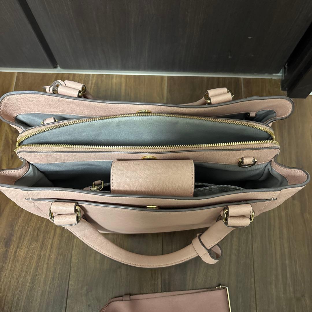 TUMI レディース レザー ビジネス トートバッグ