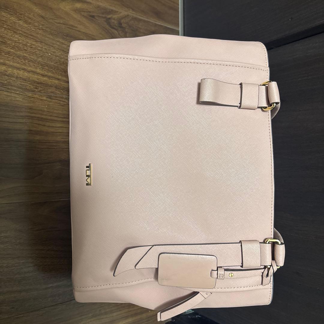 TUMI レディース レザー ビジネス トートバッグ