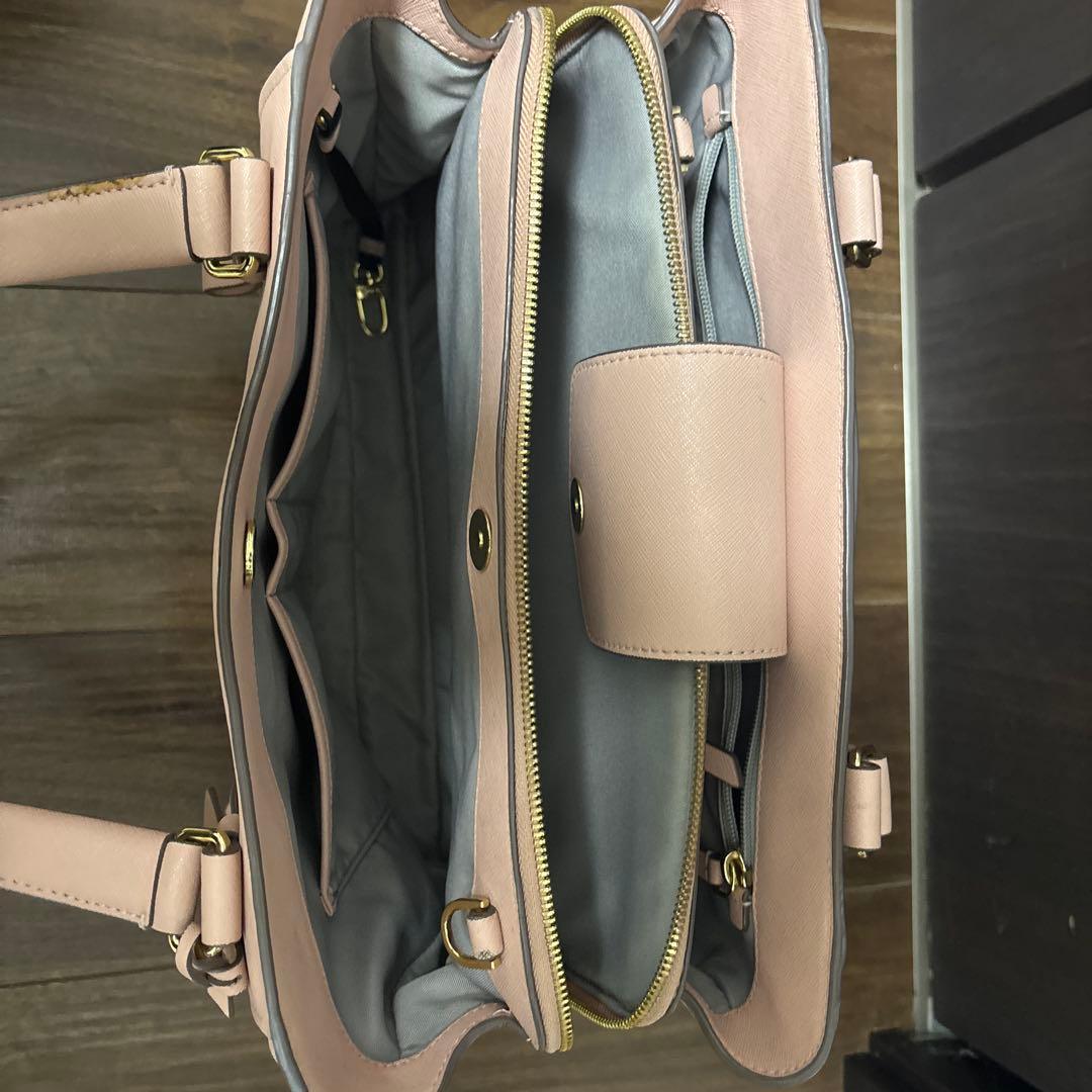 TUMI レディース レザー ビジネス トートバッグ