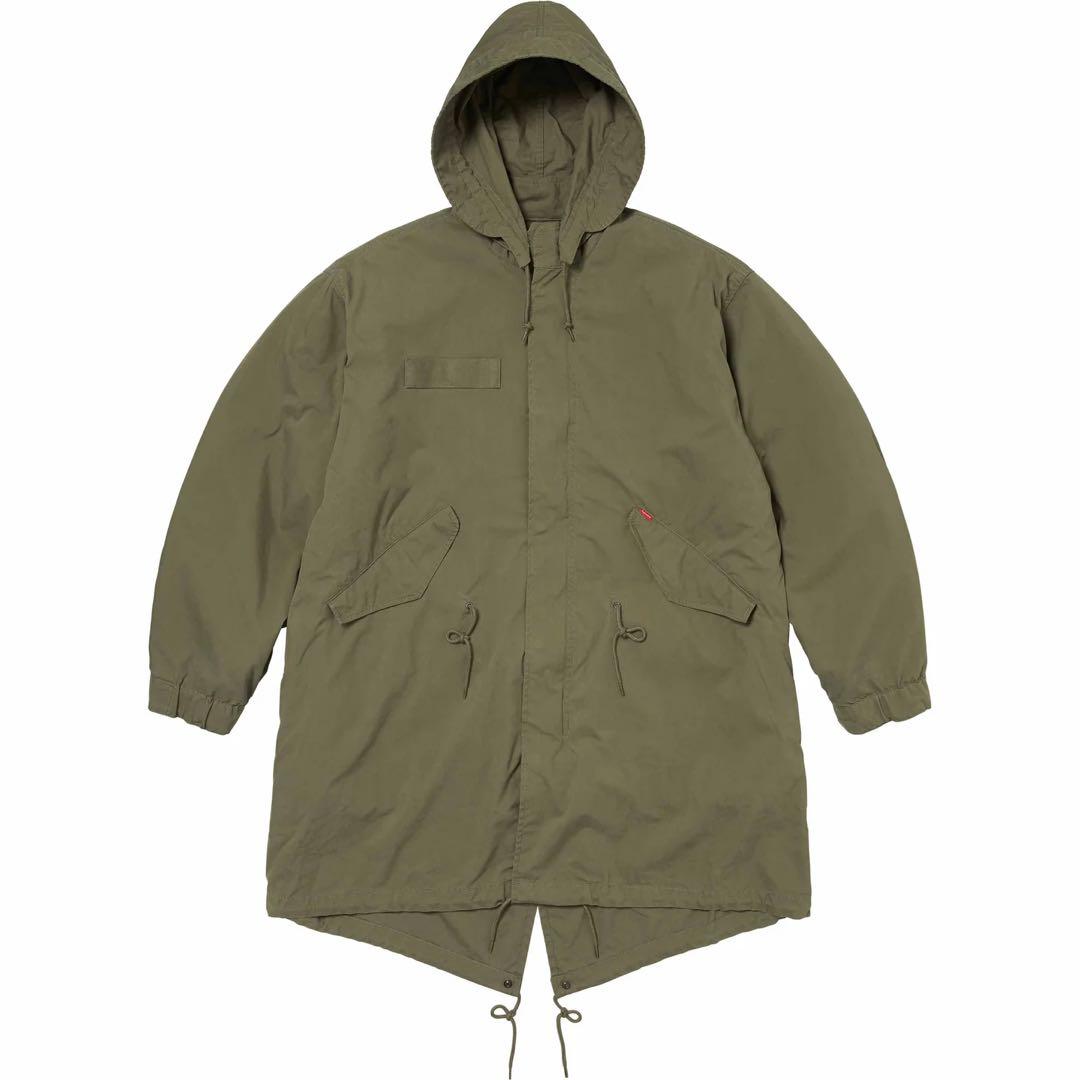 ジャケット・アウター Suppeme Futura Fishtail Parka Olive M
