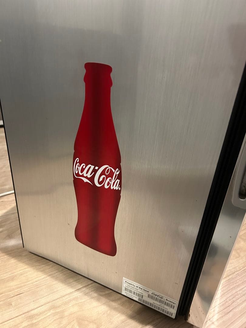 コカコーラ　冷蔵庫　cocacola